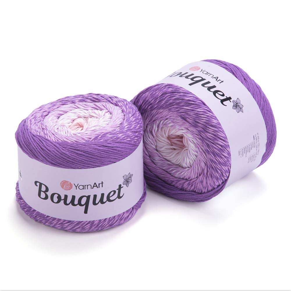 כותנה עבה מחליף צבעים BOUQUET 250g/500m