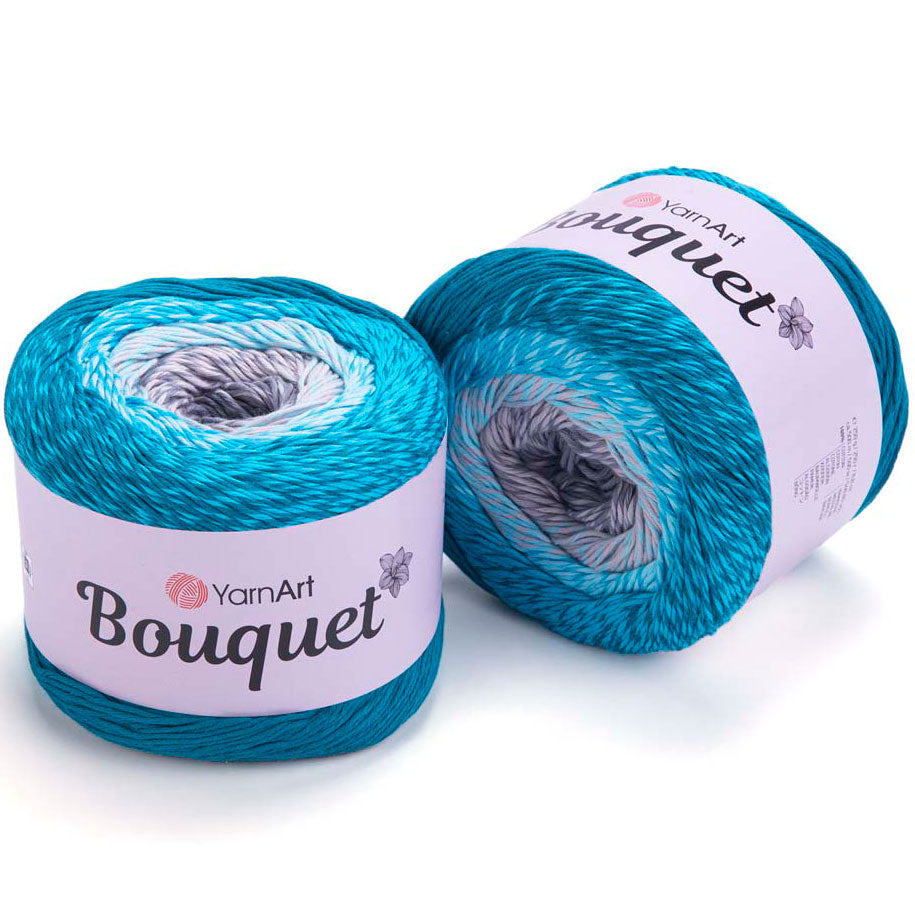 כותנה עבה מחליף צבעים BOUQUET 250g/500m