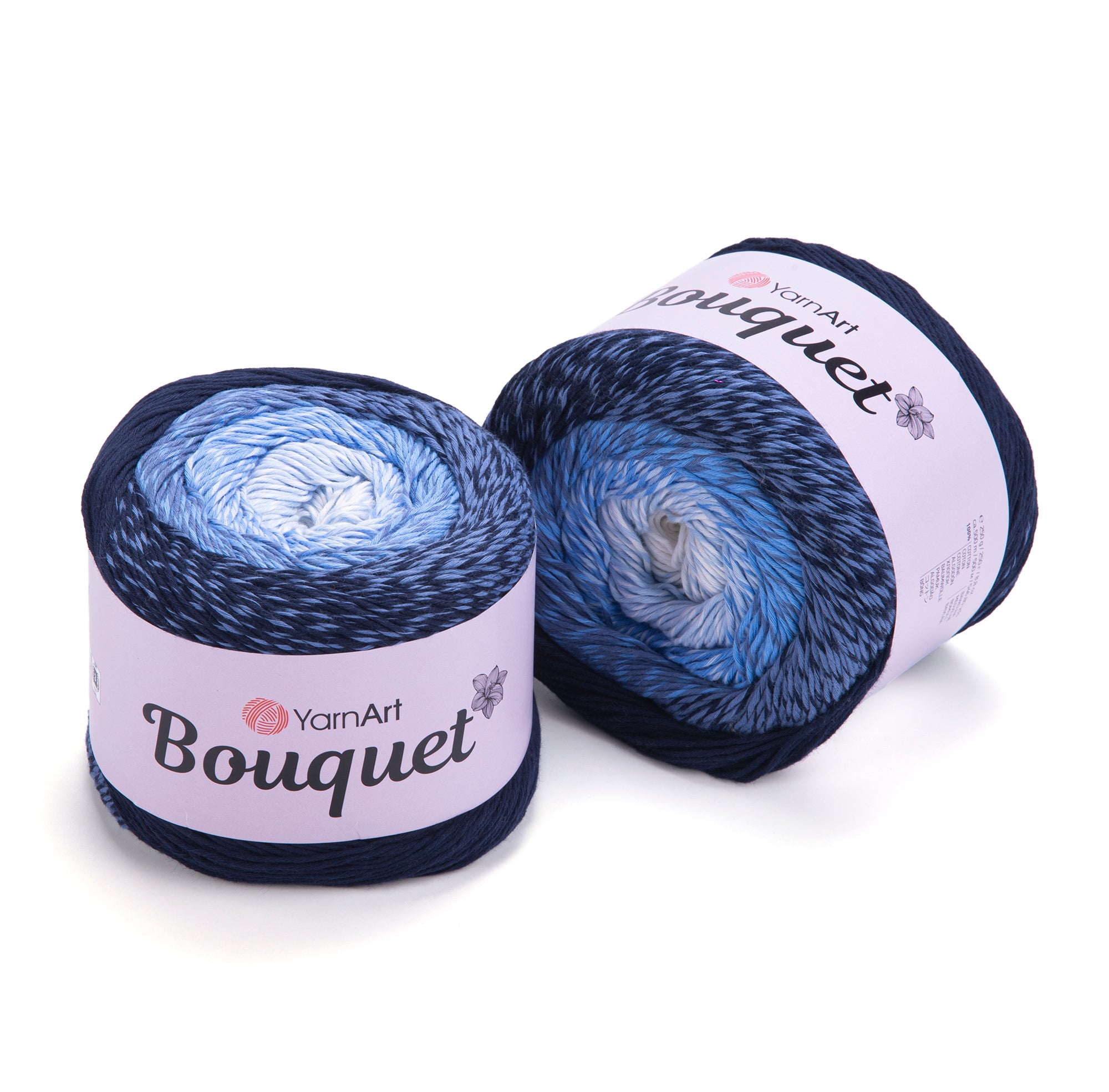 כותנה עבה מחליף צבעים BOUQUET 250g/500m