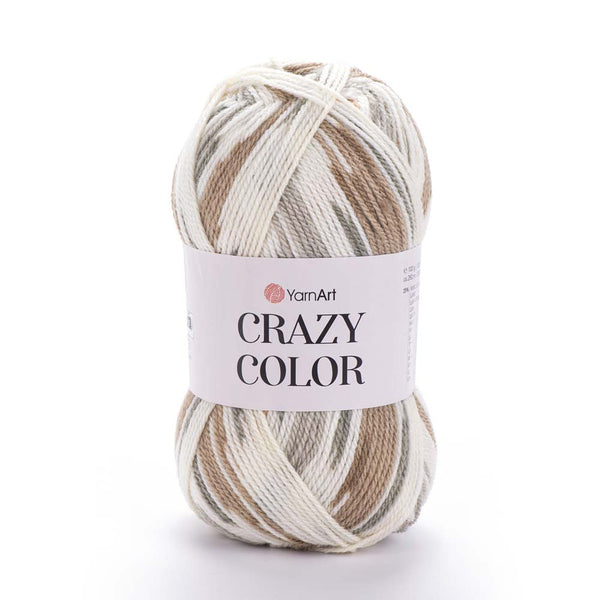צמר חכם ג׳קארד בעובי בינוני CRAZY COLOR