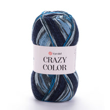 צמר חכם ג׳קארד בעובי בינוני CRAZY COLOR