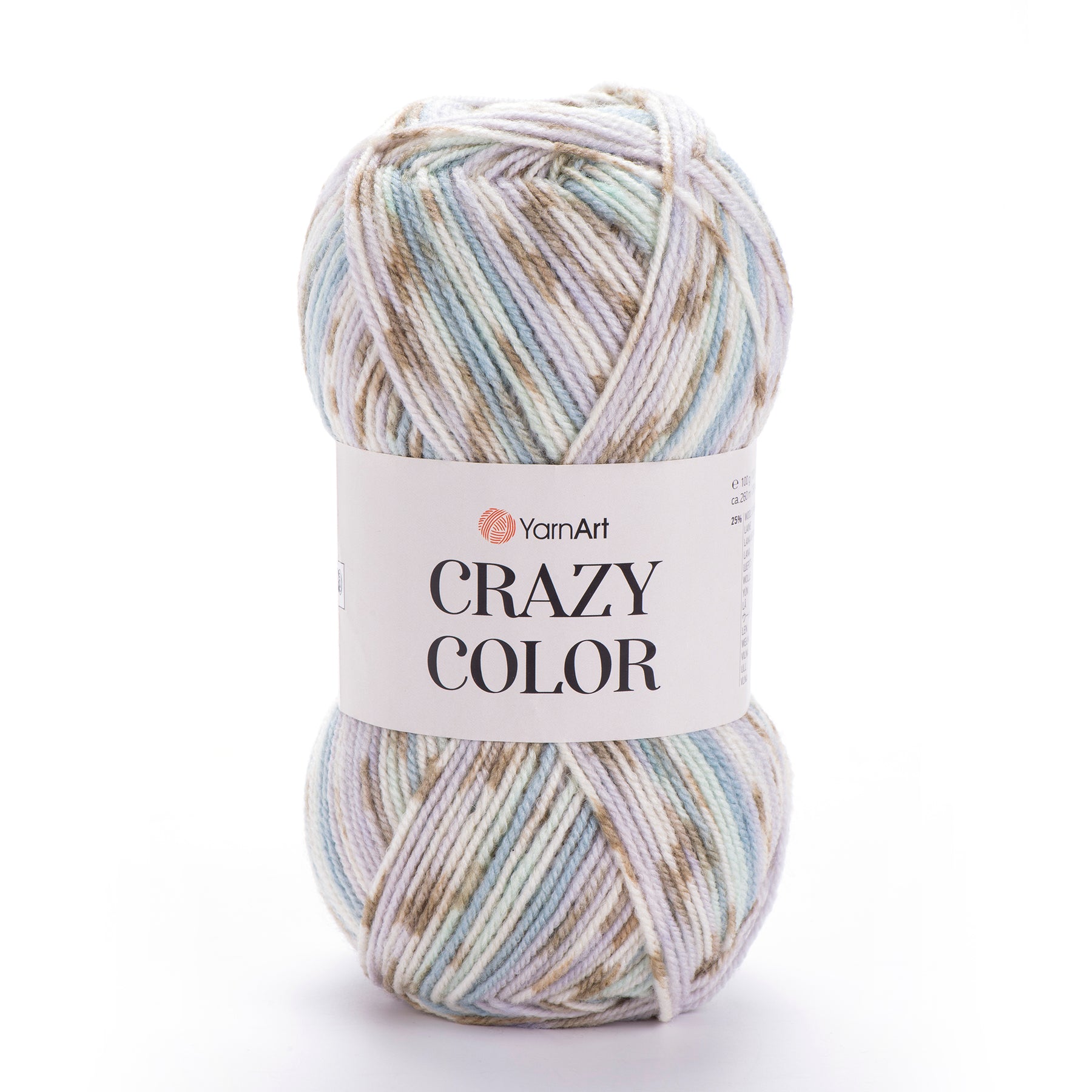 צמר חכם ג׳קארד בעובי בינוני CRAZY COLOR