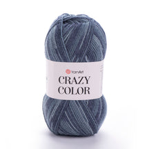 צמר חכם ג׳קארד בעובי בינוני CRAZY COLOR