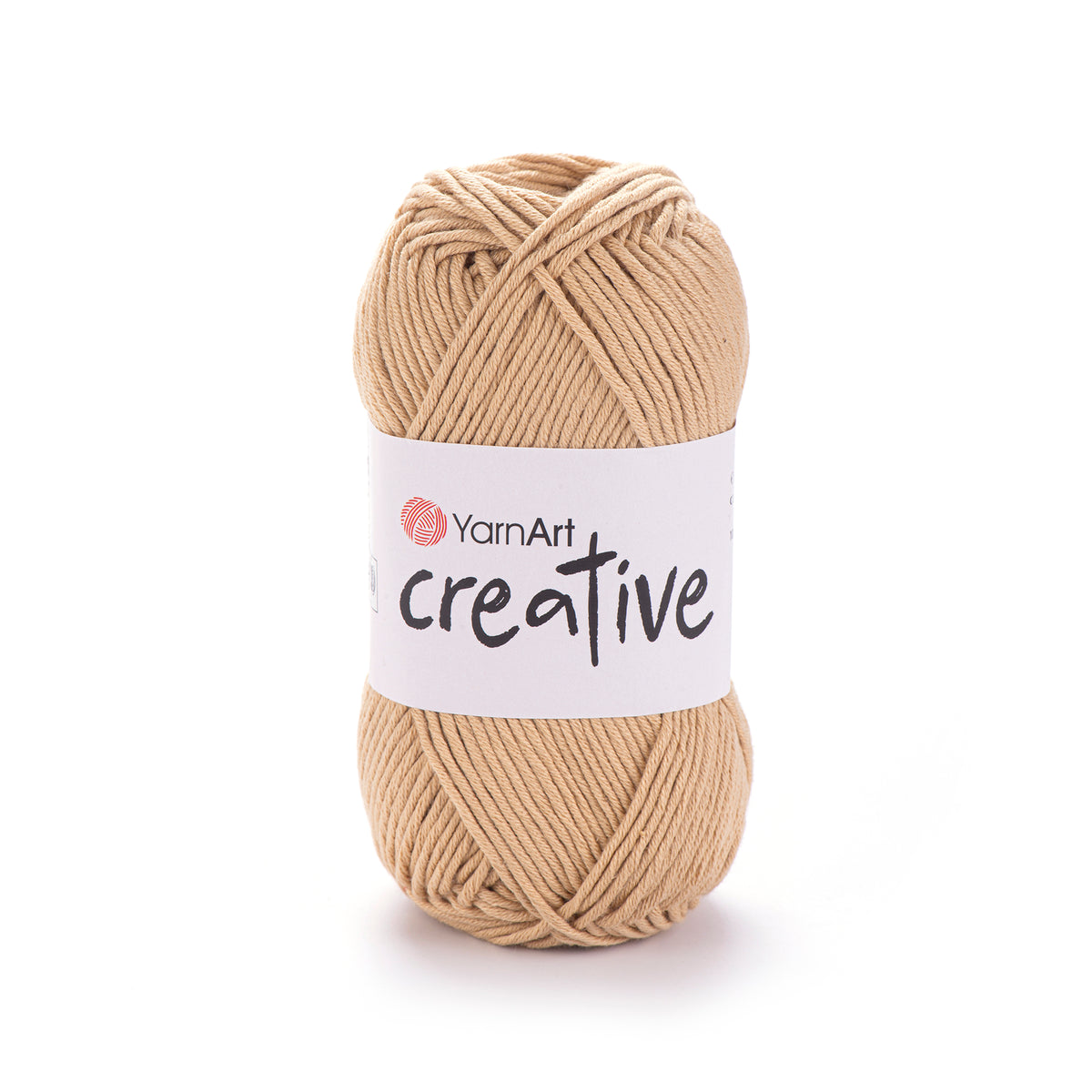 חוט כותנה עבה לסריגת תיקים, ואביזרים Creative 50g/85m