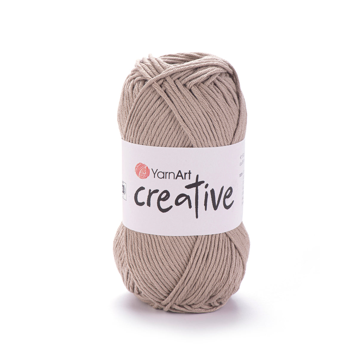 חוט כותנה עבה לסריגת תיקים, ואביזרים Creative 50g/85m