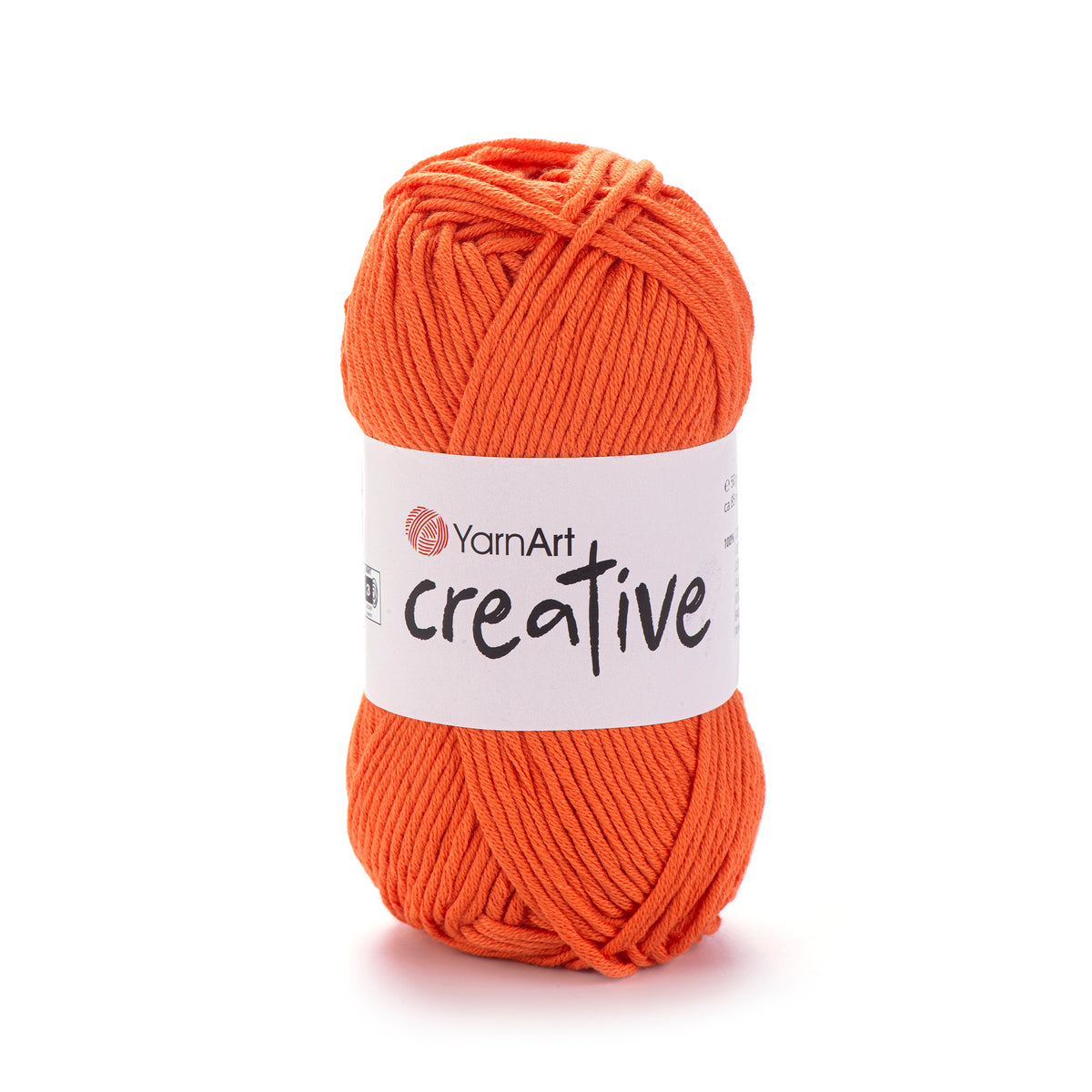 חוט כותנה עבה לסריגת תיקים, ואביזרים Creative 50g/85m