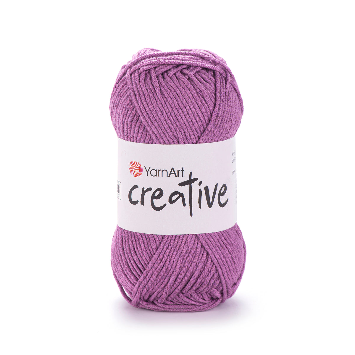 חוט כותנה עבה לסריגת תיקים, ואביזרים Creative 50g/85m
