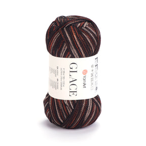 Glace חוט סריגה מבריק רך ועמיד לבגדים ואביזרים 100g/210m