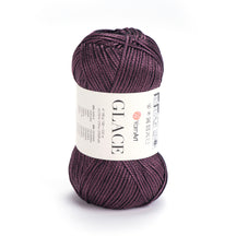 Glace חוט סריגה מבריק רך ועמיד לבגדים ואביזרים 100g/210m