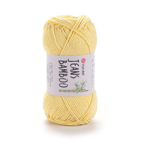 חוטי במבוק לסריגת יד JEANS BAMBOO 50g/150m