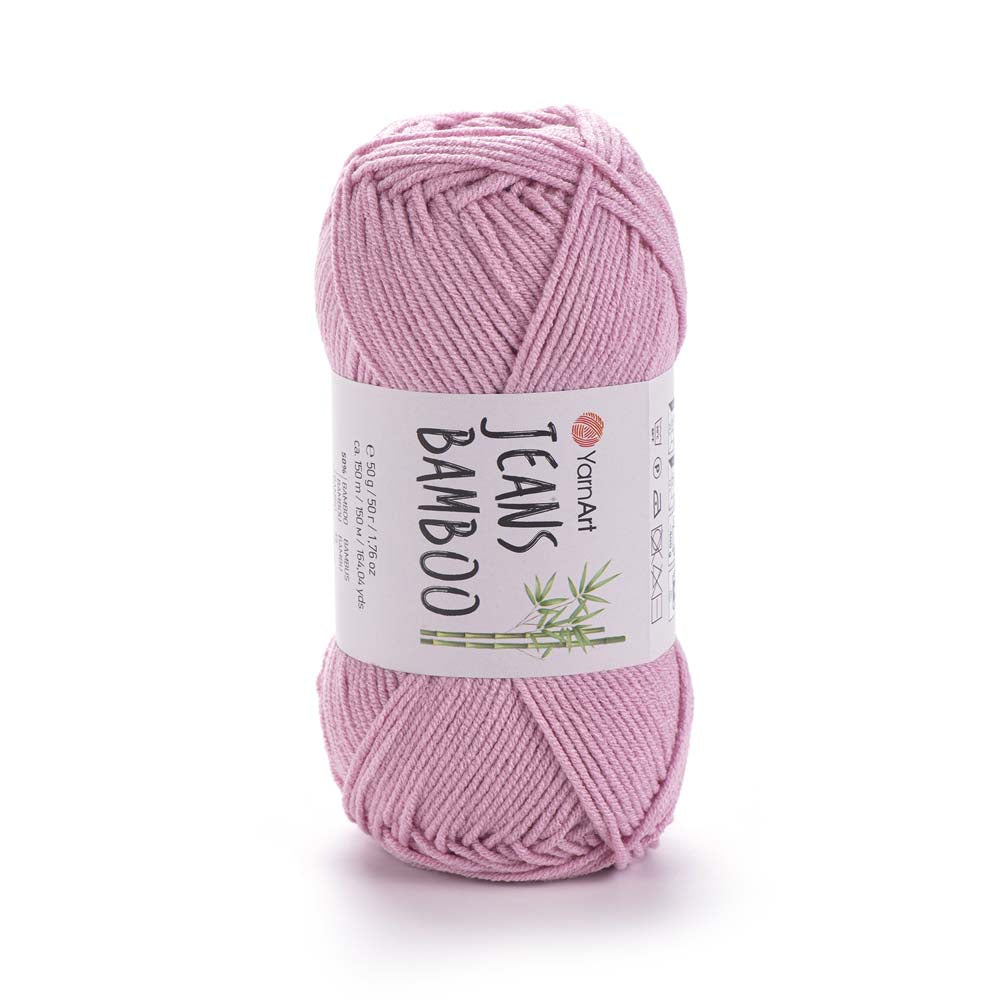 חוטי במבוק לסריגת יד JEANS BAMBOO 50g/150m