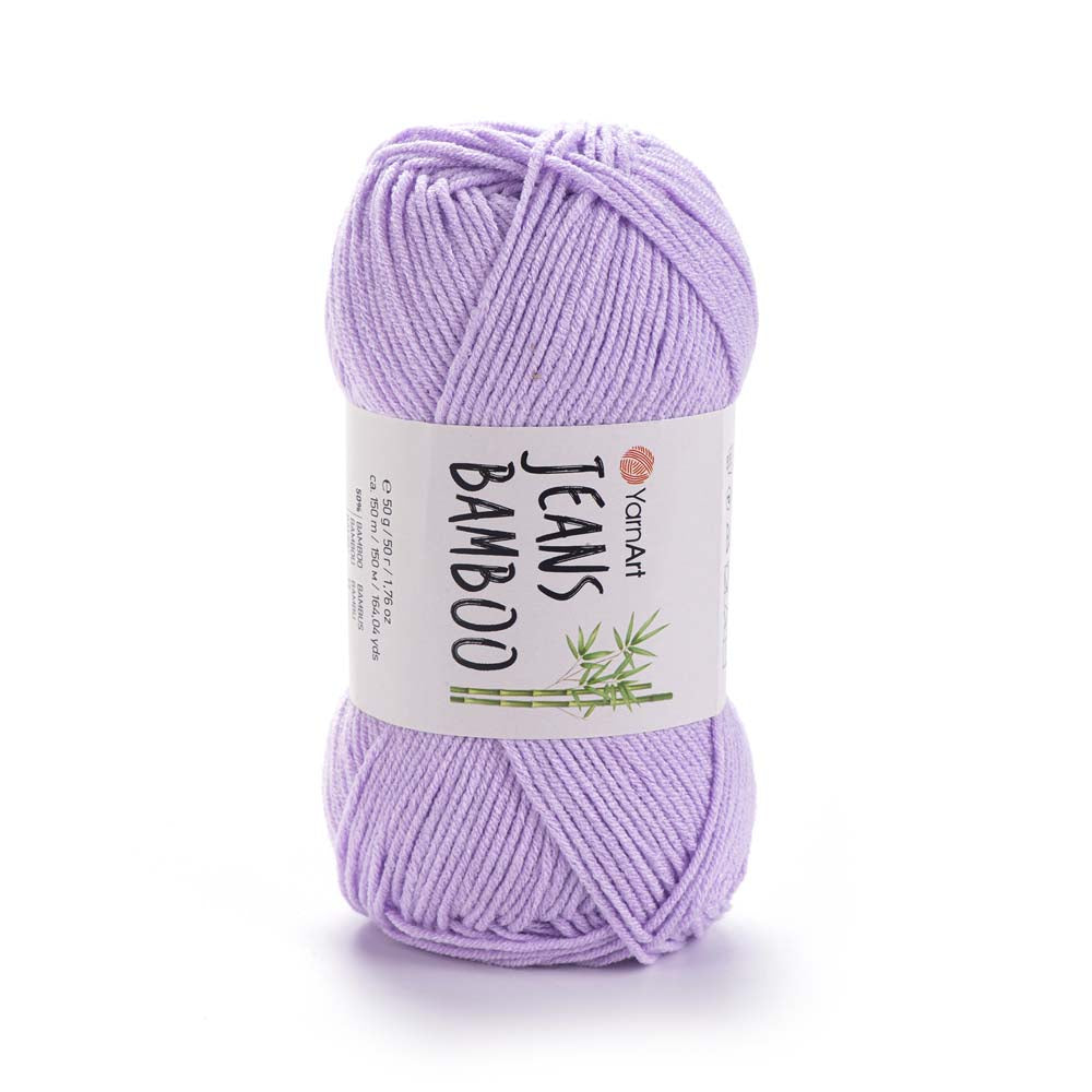 חוטי במבוק לסריגת יד JEANS BAMBOO 50g/150m