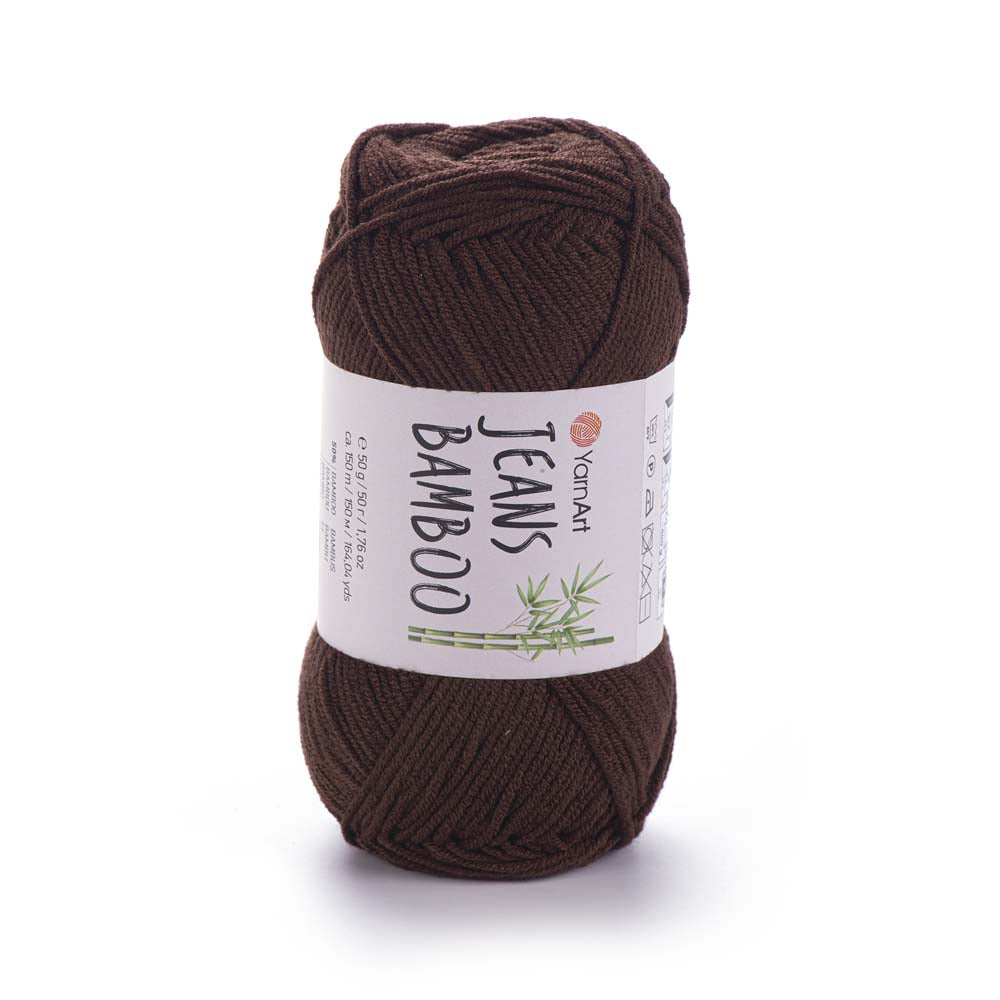 חוטי במבוק לסריגת יד JEANS BAMBOO 50g/150m
