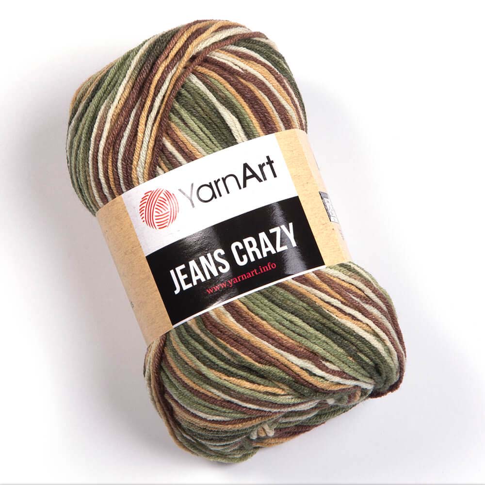 ג׳ינס קראזי חוטי כותנה צבעוניים JEANS Crazy 50g/160m