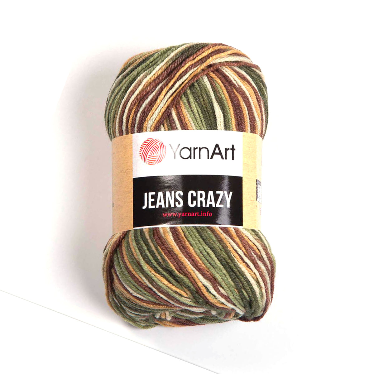 ג׳ינס קראזי חוטי כותנה צבעוניים JEANS Crazy 50g/160m