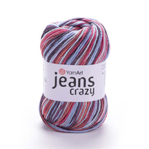 ג׳ינס קראזי חוטי כותנה צבעוניים JEANS Crazy 50g/160m