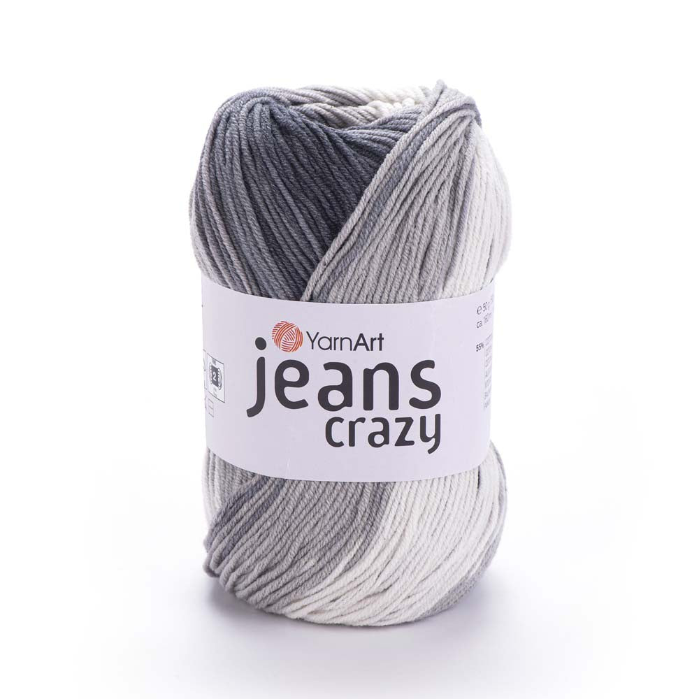 ג׳ינס קראזי חוטי כותנה צבעוניים JEANS Crazy 50g/160m