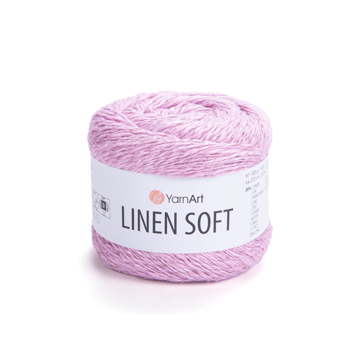 חוט סריגה Linen Soft – תערובת פשתן, ויסקוזה וכותנה | 100 גרם