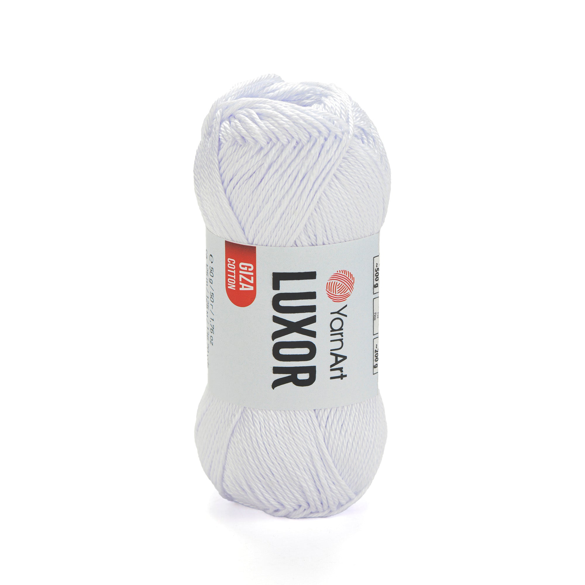 לוקסור חוטי כותנה לסריגת יד LUXOR 50g/125m