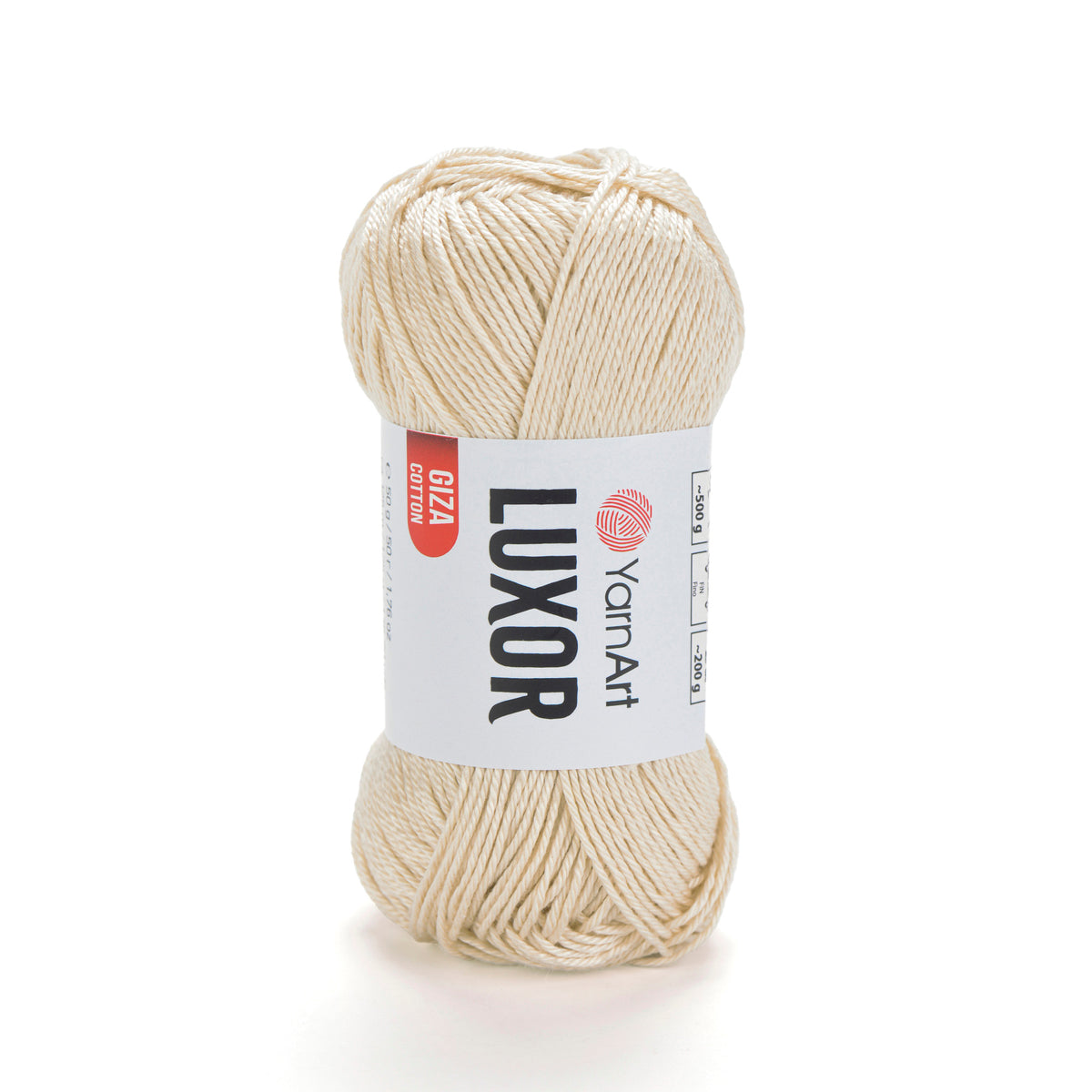 לוקסור חוטי כותנה לסריגת יד LUXOR 50g/125m