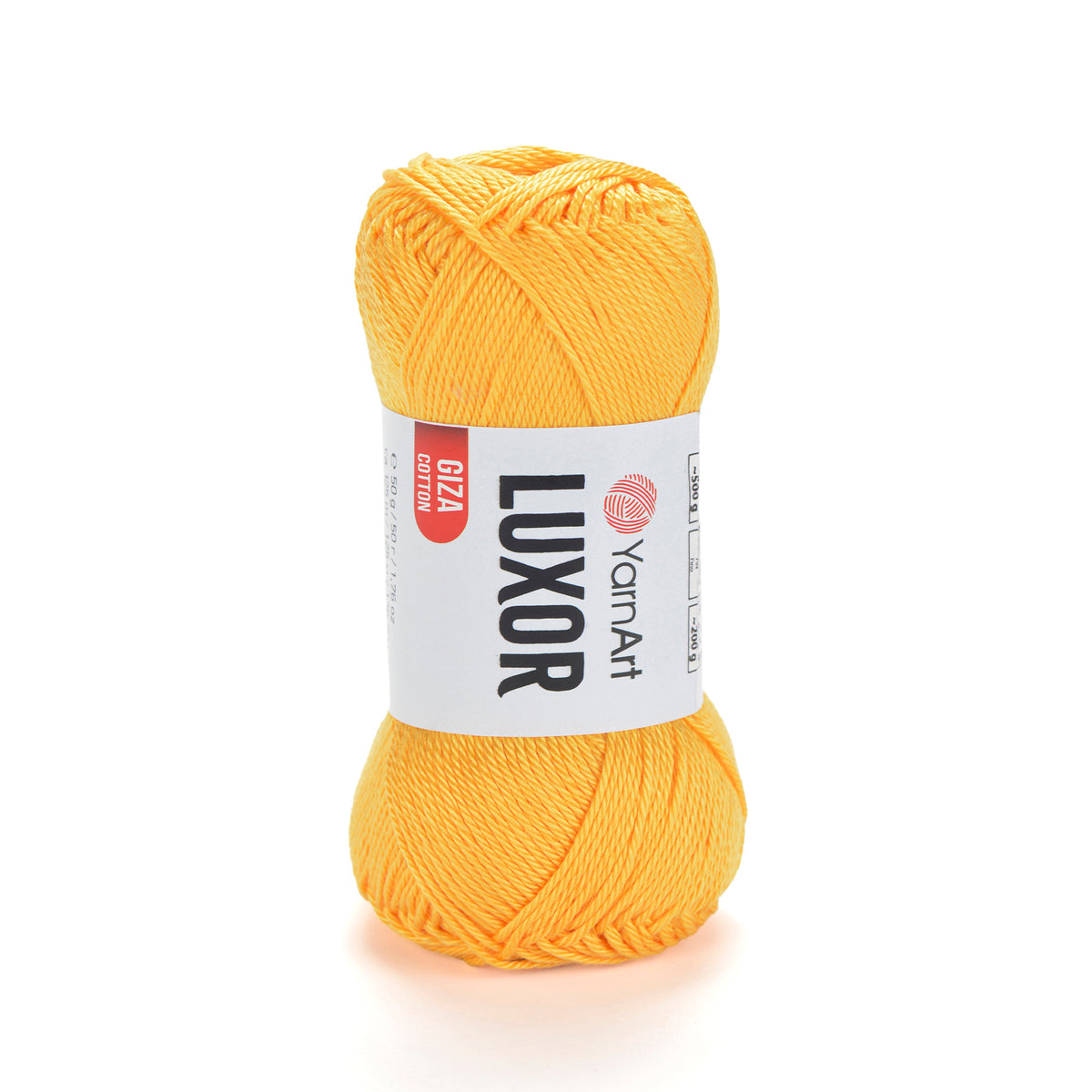 לוקסור חוטי כותנה לסריגת יד LUXOR 50g/125m
