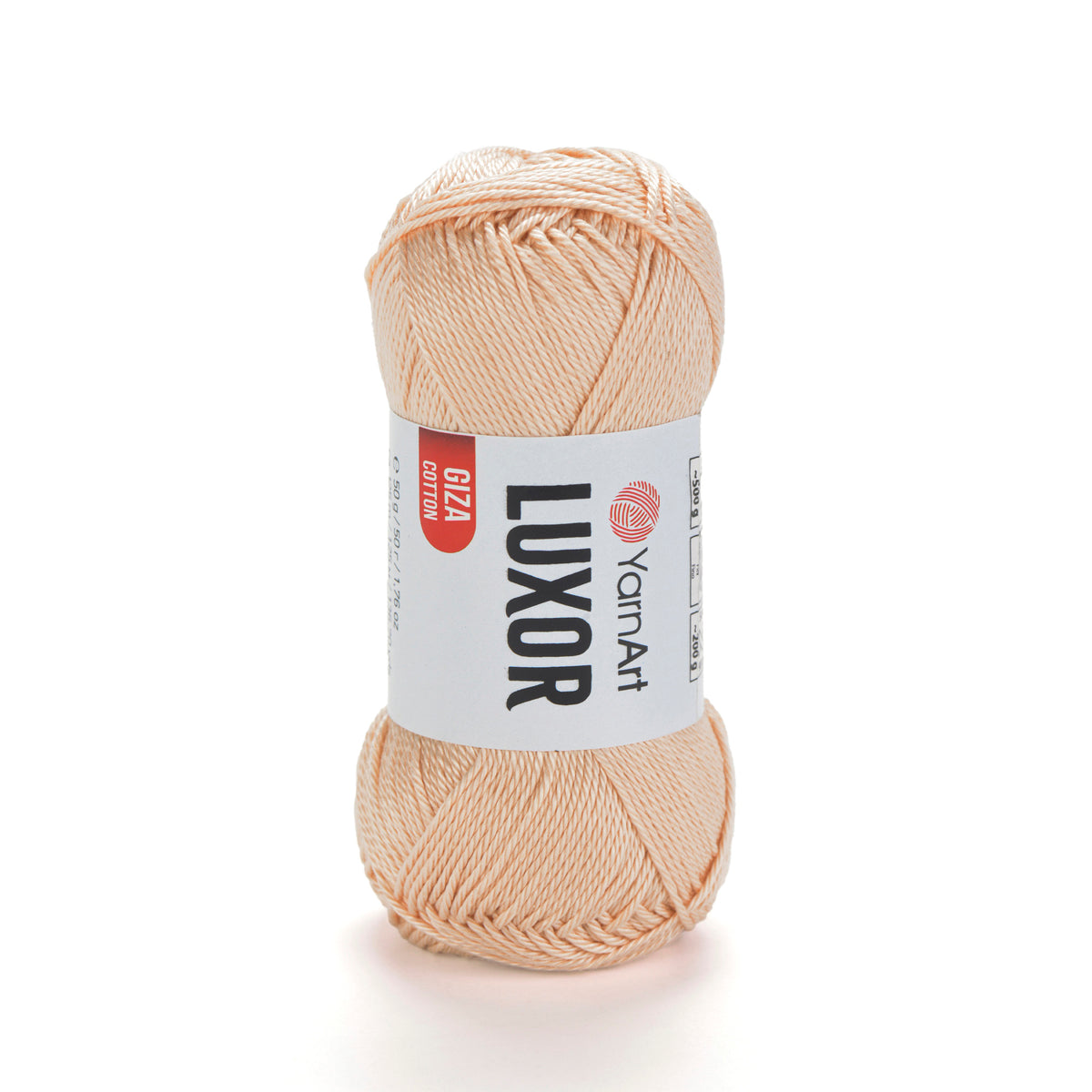 לוקסור חוטי כותנה לסריגת יד LUXOR 50g/125m