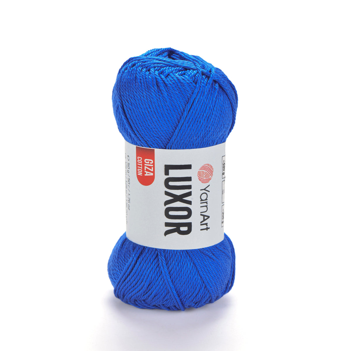לוקסור חוטי כותנה לסריגת יד LUXOR 50g/125m