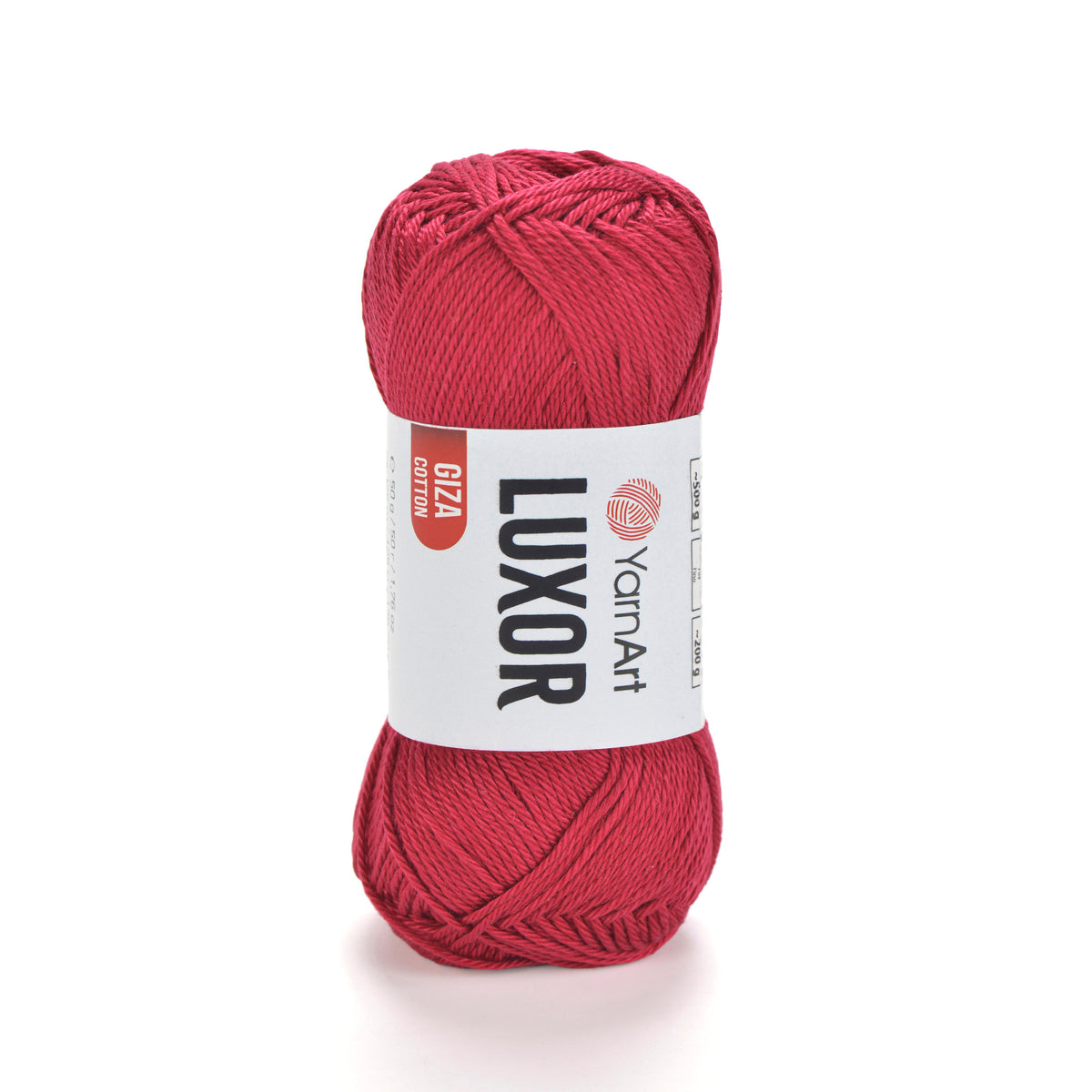 לוקסור חוטי כותנה לסריגת יד LUXOR 50g/125m