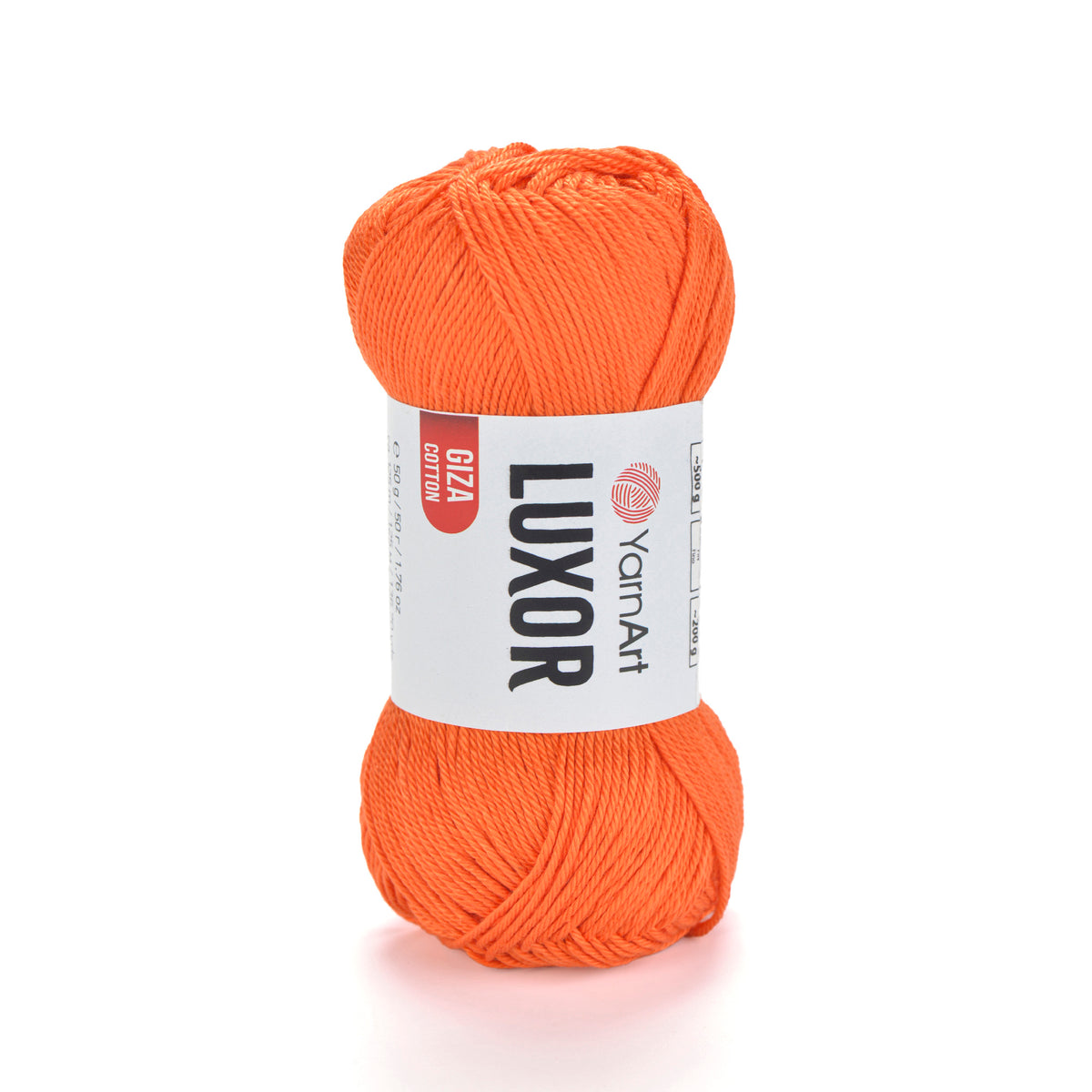 לוקסור חוטי כותנה לסריגת יד LUXOR 50g/125m