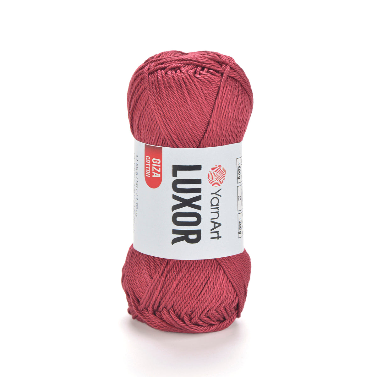 לוקסור חוטי כותנה לסריגת יד LUXOR 50g/125m