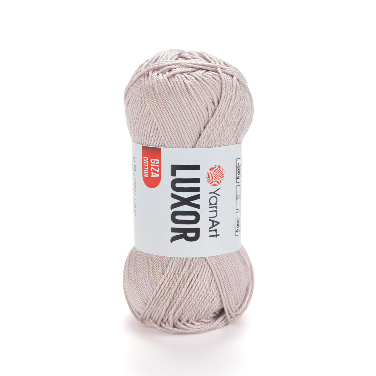 לוקסור חוטי כותנה לסריגת יד LUXOR 50g/125m