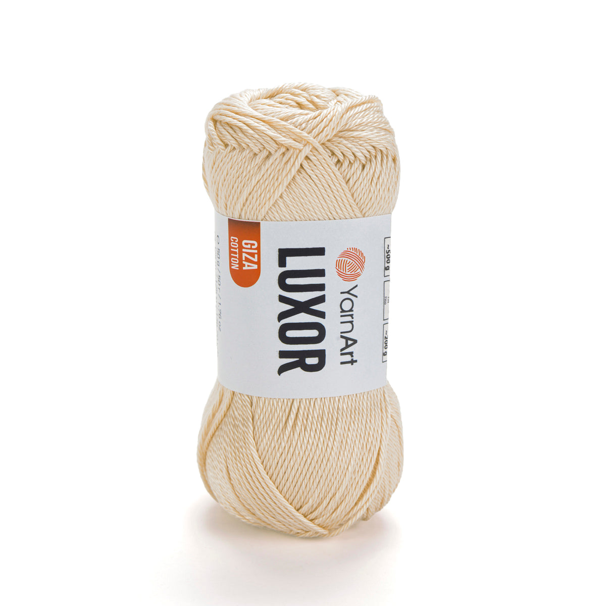לוקסור חוטי כותנה לסריגת יד LUXOR 50g/125m