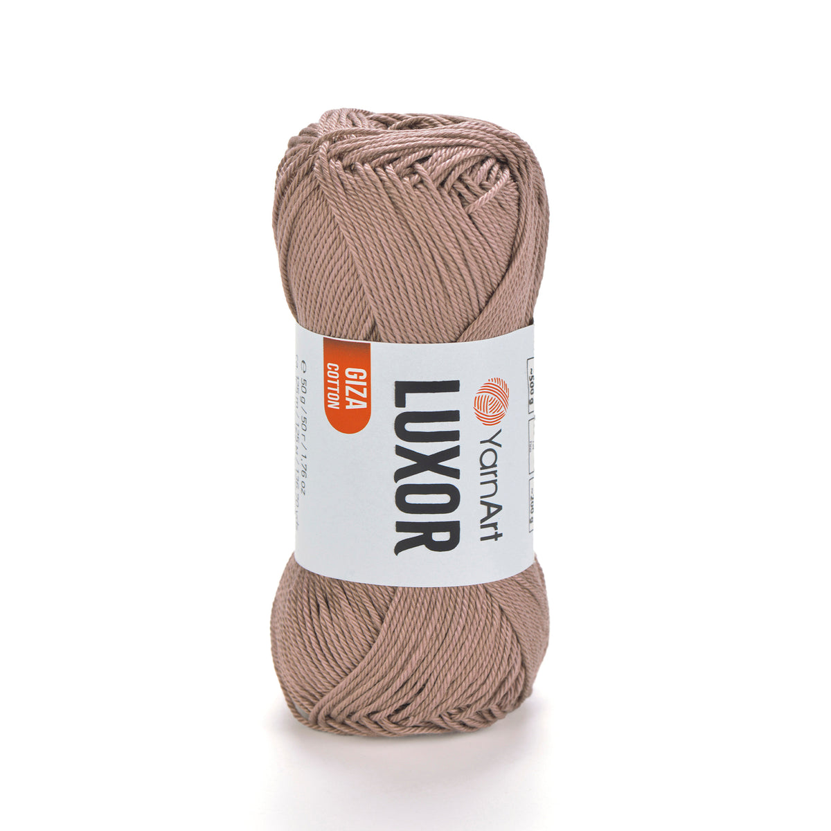לוקסור חוטי כותנה לסריגת יד LUXOR 50g/125m
