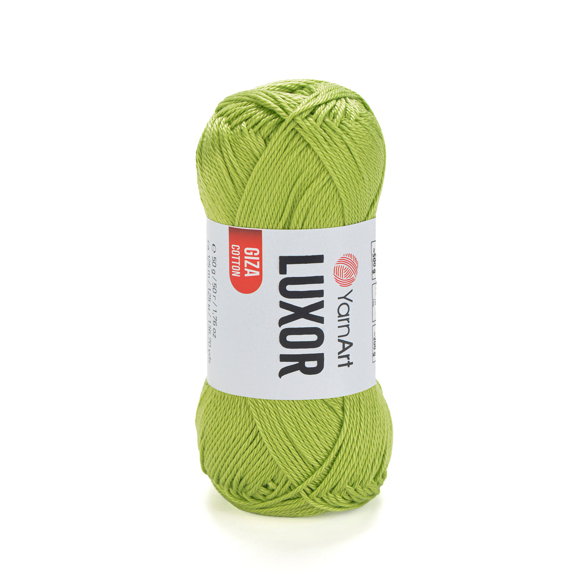 לוקסור חוטי כותנה לסריגת יד LUXOR 50g/125m