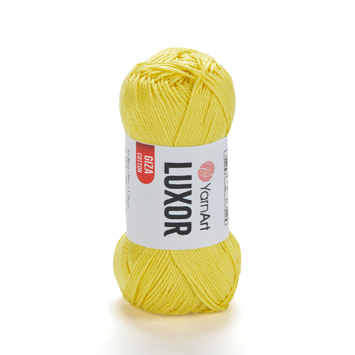 לוקסור חוטי כותנה לסריגת יד LUXOR 50g/125m