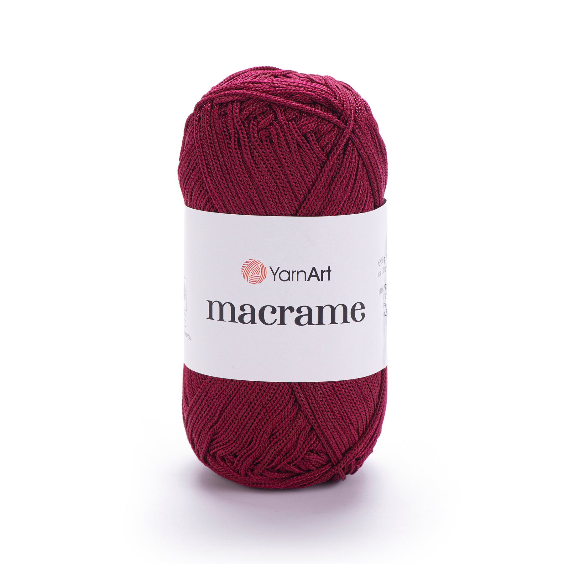 חוטי מקרמה לעבודות יד MACRAME 90g/130m