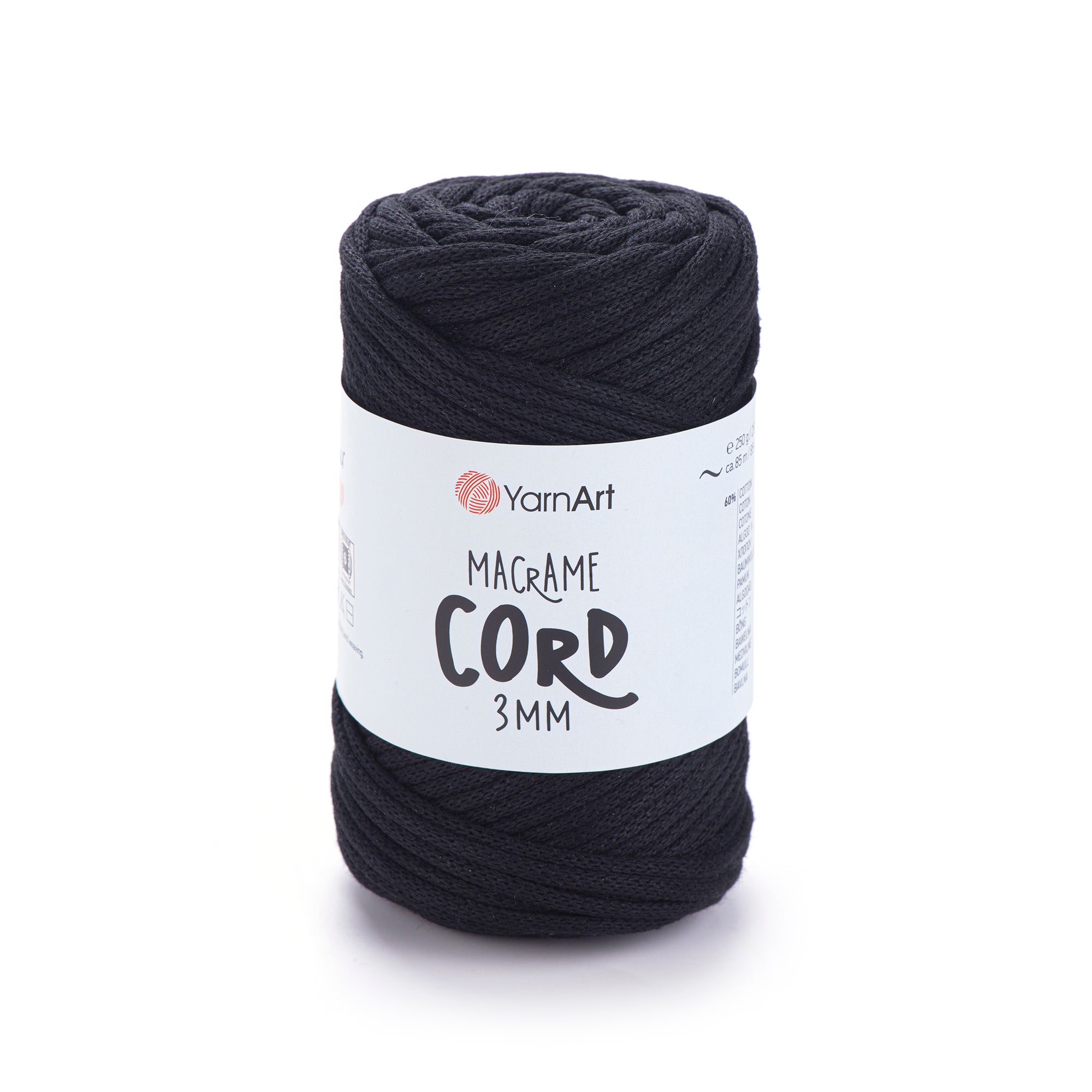 חוטי מקרמה MACRAME CORD 3MM