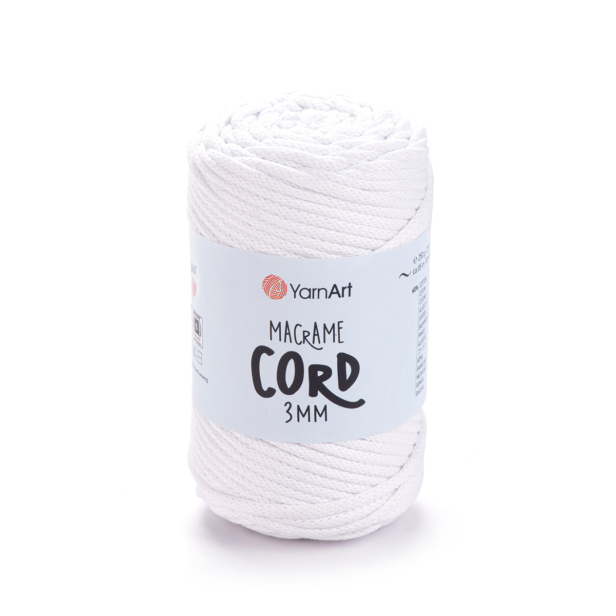 חוטי מקרמה MACRAME CORD 3MM