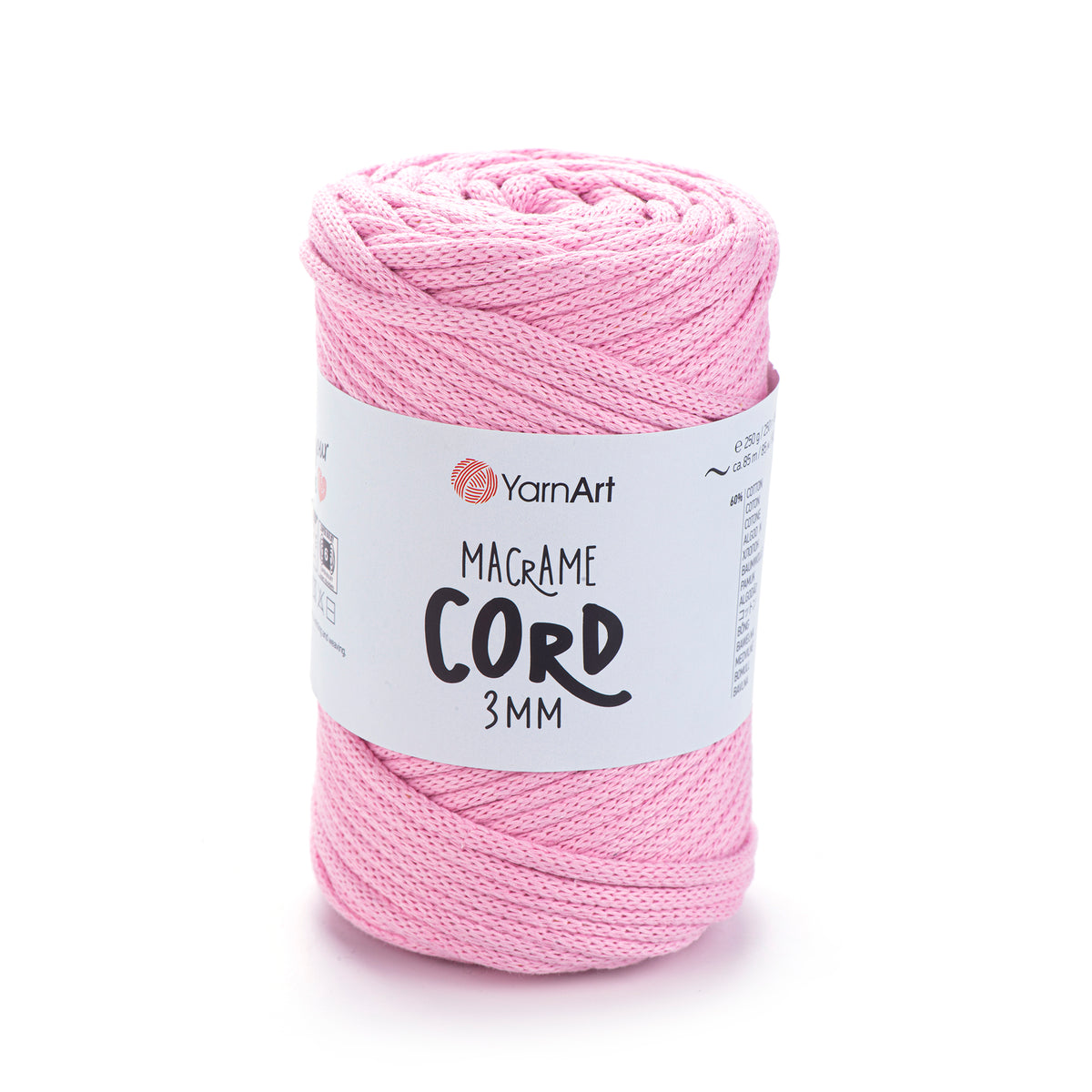 חוטי מקרמה MACRAME CORD 3MM