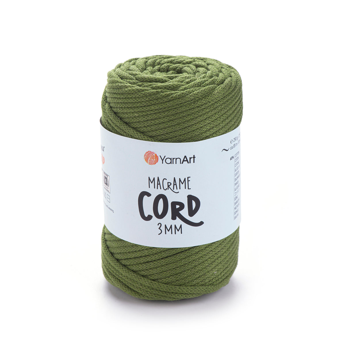 חוטי מקרמה MACRAME CORD 3MM