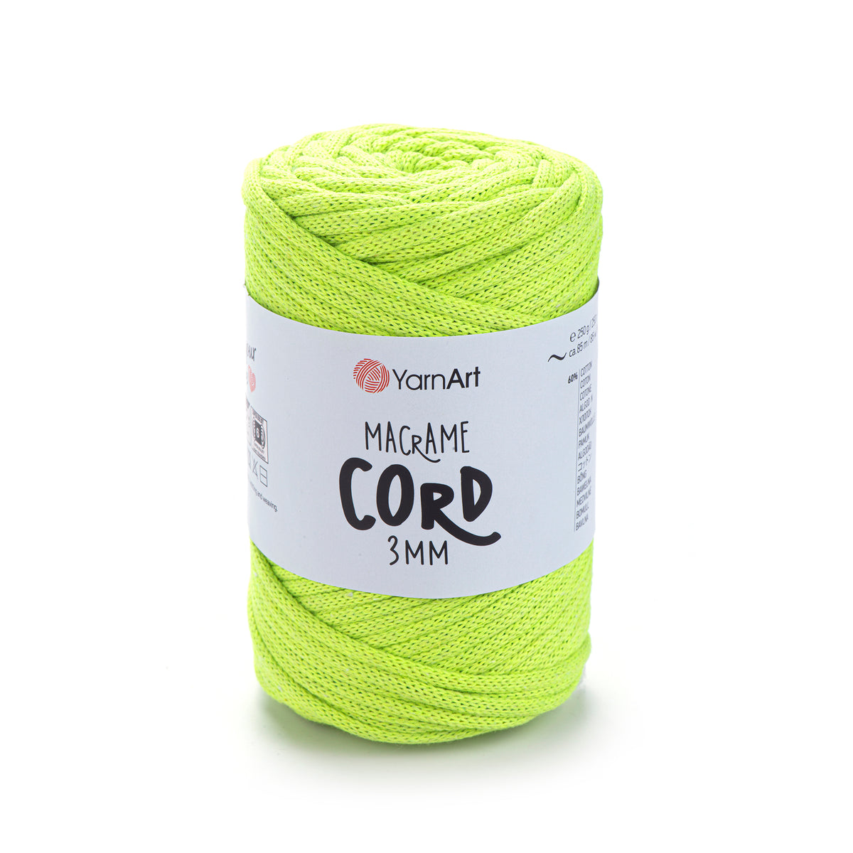 חוטי מקרמה MACRAME CORD 3MM