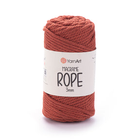 חוטי מקרמה לסריגה ועבודת יד MACRAME ROPE 3MM