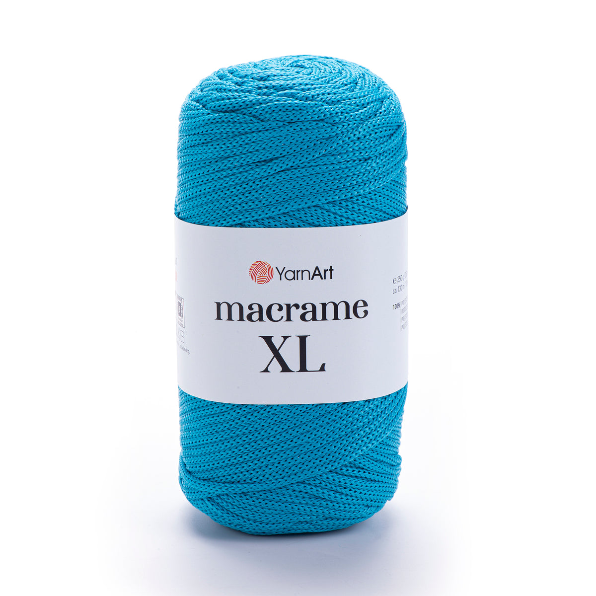 חוט מבריק לסריגת תיקים ואביזרים MACRAME XL 250g/130m