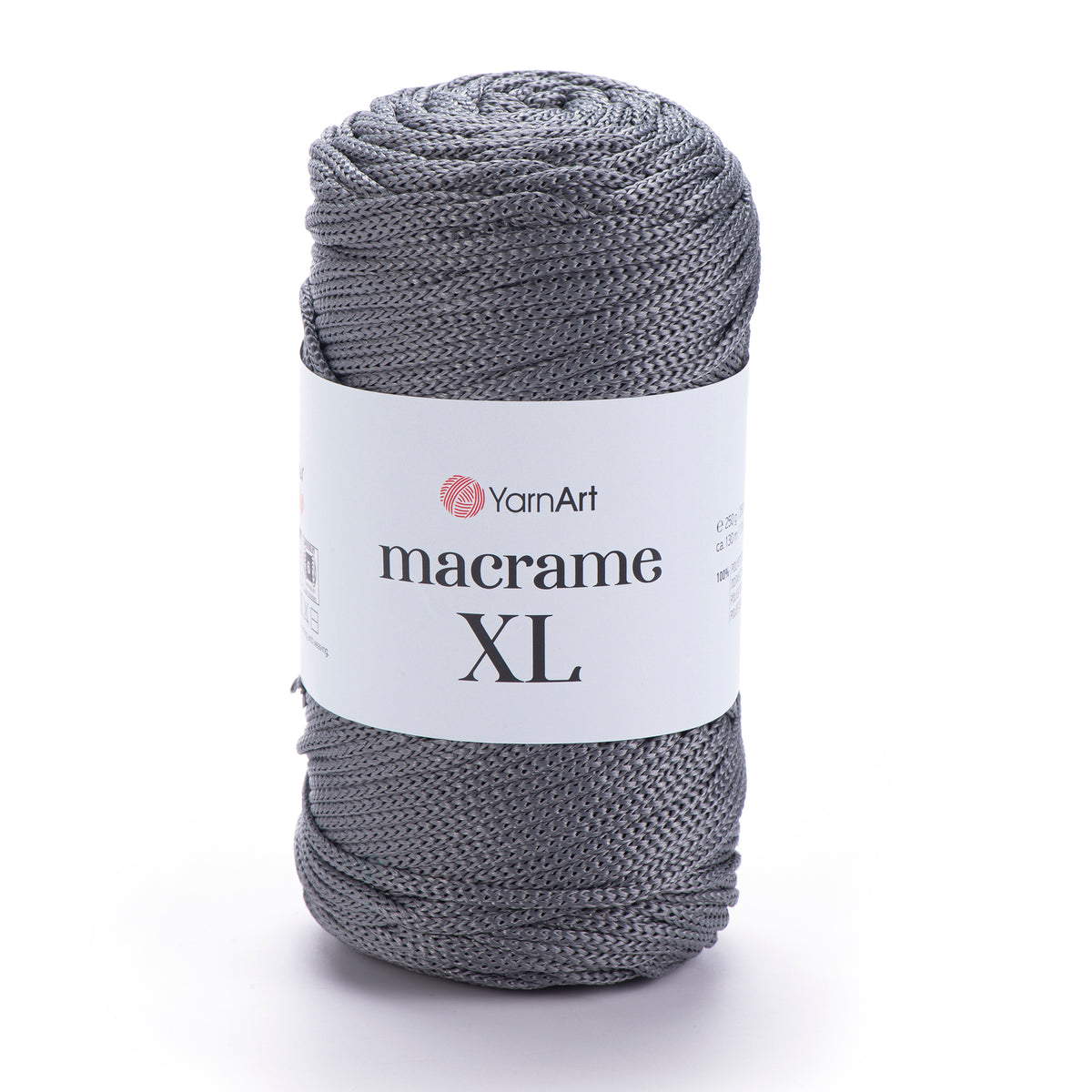 חוט מבריק לסריגת תיקים ואביזרים MACRAME XL 250g/130m