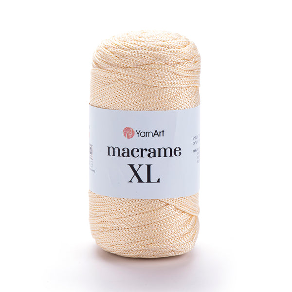 חוט מבריק לסריגת תיקים ואביזרים MACRAME XL 250g/130m