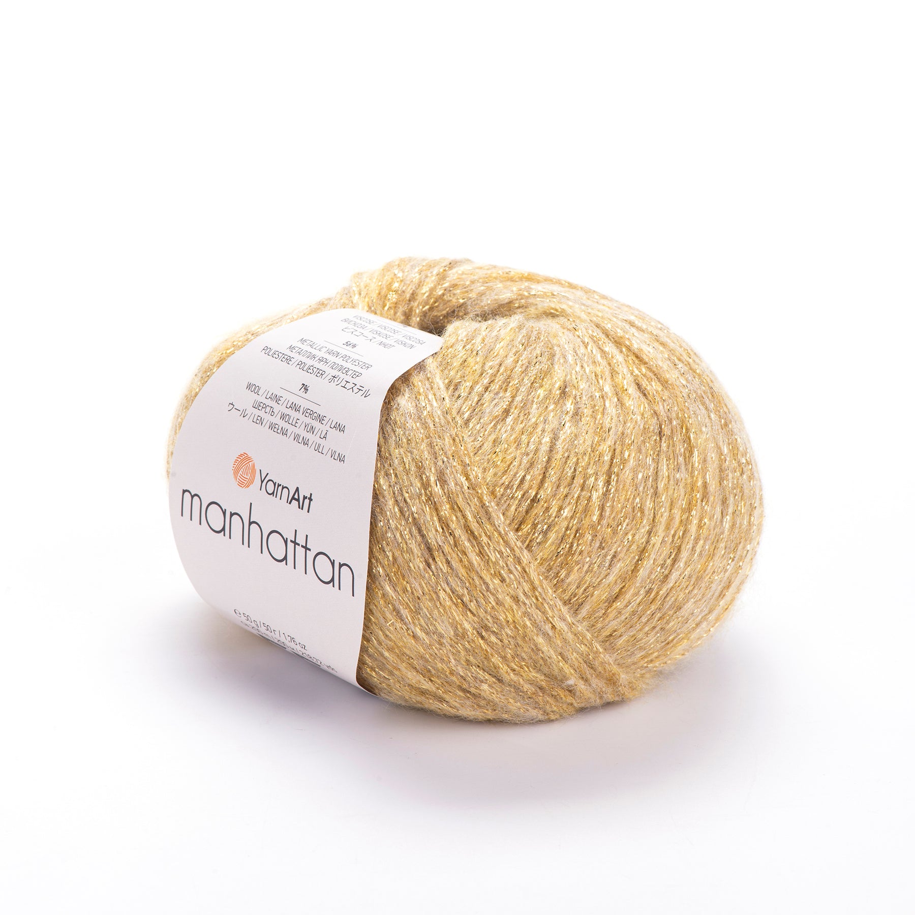 צמר עם לורקס 50g/200m Manhattan