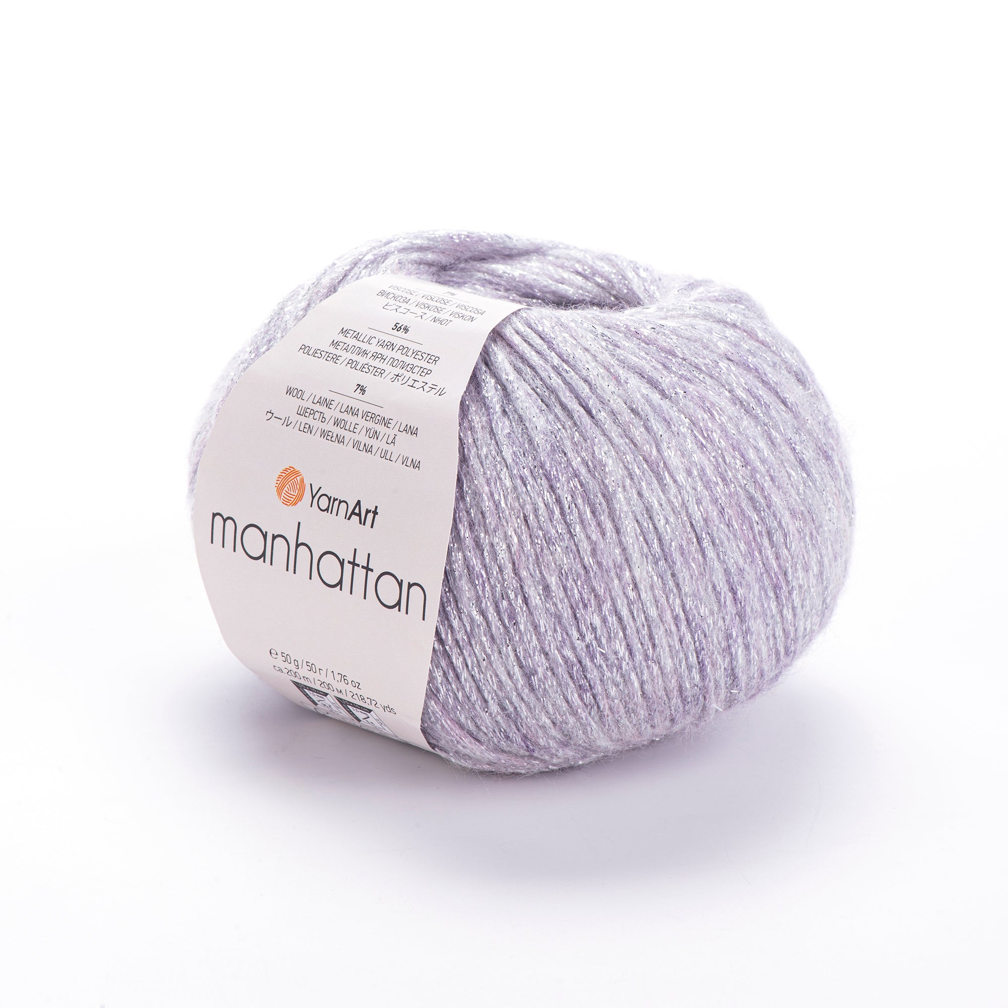 צמר עם לורקס 50g/200m Manhattan