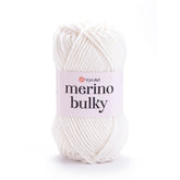 צמר עבה לסריגה מהירה 100g/100m MERINO BULKY