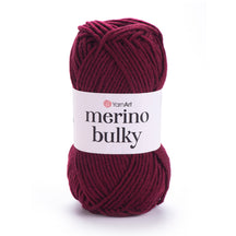 צמר עבה לסריגה מהירה 100g/100m MERINO BULKY