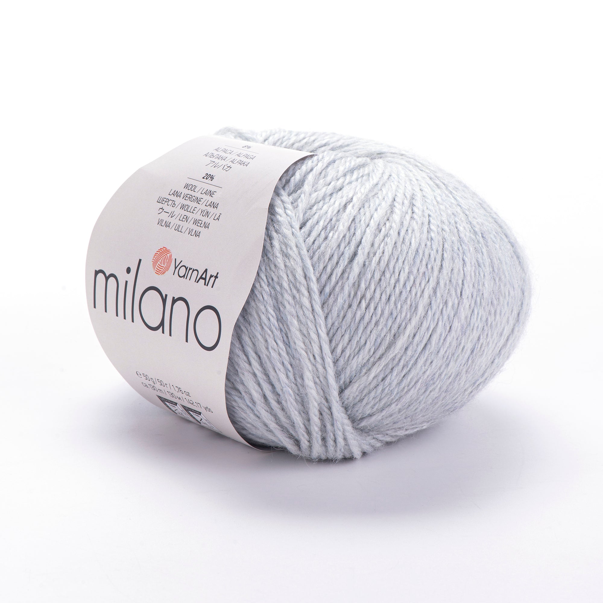 חוטי אלפקה לסריגת יד MILANO